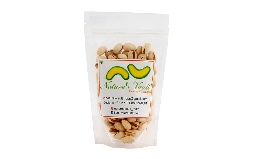 Nature's Vault Pistachios    Pack  100 grams